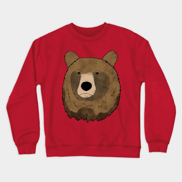 Bear Crewneck Sweatshirt by AMCArts